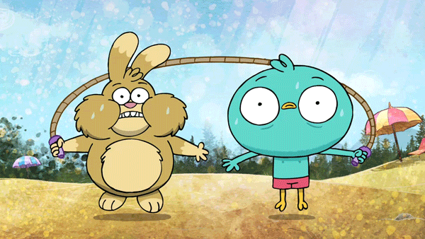 Jumping Rope Harvey Beaks GIF