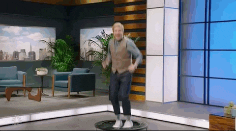 Jumping Shot Funny Picture Adam Devine GIF