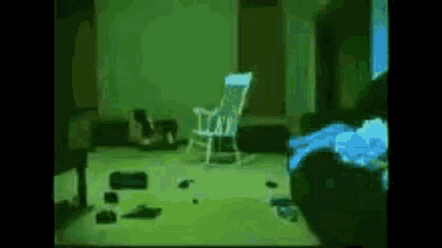 Jumpscare Rocking Chair Ghost GIF