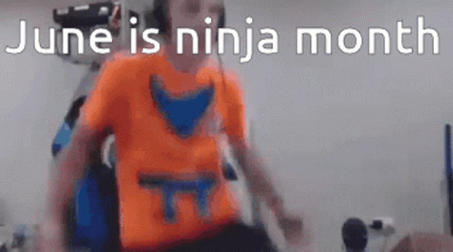 June Is Ninja Month GIF