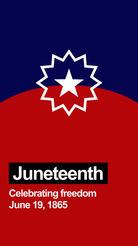 Juneteenth Flag Is A Sign Of Freedom GIF