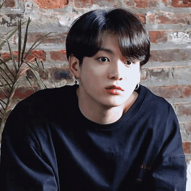 Jungkook Empty Stare GIF