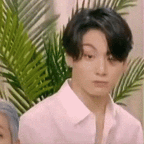 Jungkook Eye Brow Raise GIF