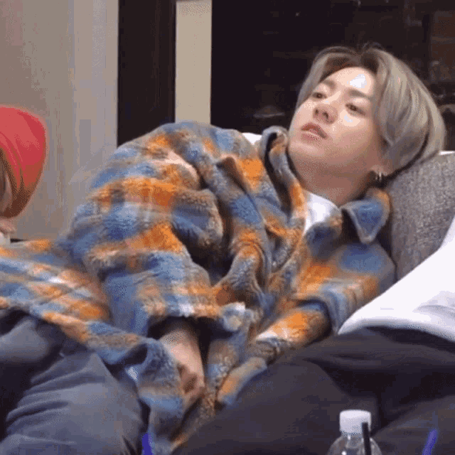 Jungkook Laying Down GIF