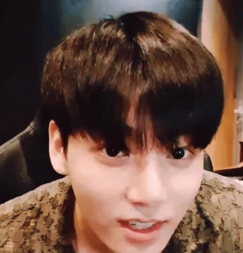 Jungkook Scratching Head GIF