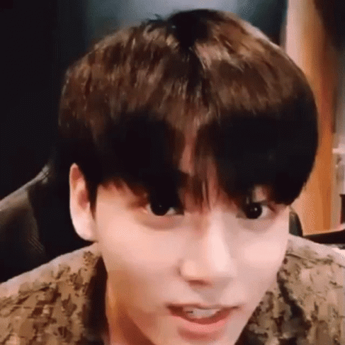 Jungkook Scratching Head Confused GIF