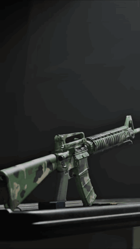 Jungle Camo Rifle