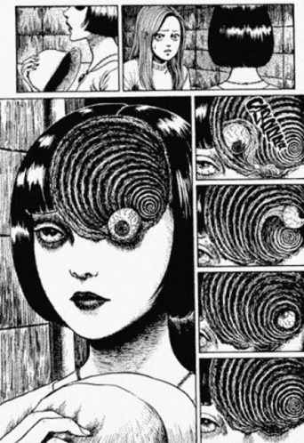 Junji Ito Bone Chilling Art Collection GIF