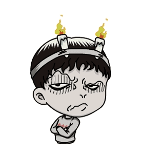 Junji Ito Grumpy Souichi Tsujii Tantrum GIF