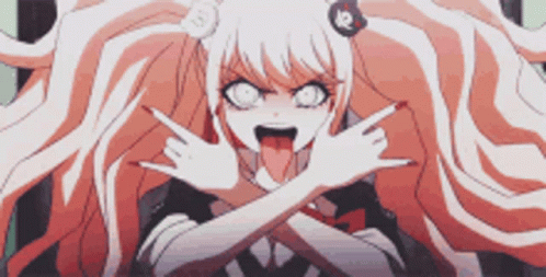 Junko Enoshima Evil Laugh GIF