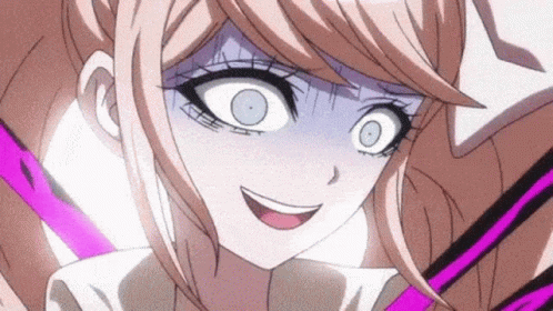 Junko Enoshima Poker Face GIF