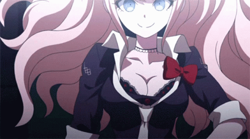 Junko Enoshima Eye Wink GIF