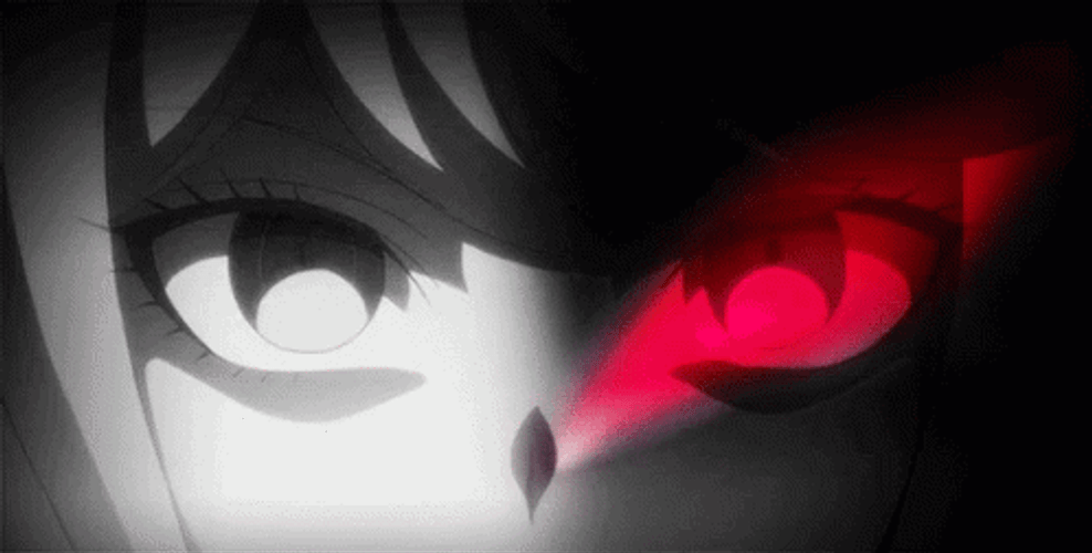 Junko Enoshima Fierce Eyes GIF