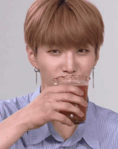Junyong Noir Drinking Yuck GIF