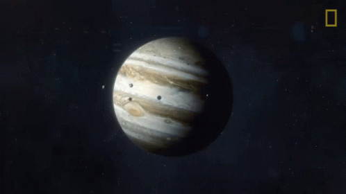 Jupiter And Its Moons GIF