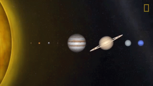 Jupiter And The Solar System GIF