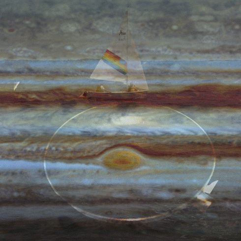 Jupiter Great Red Spot GIF