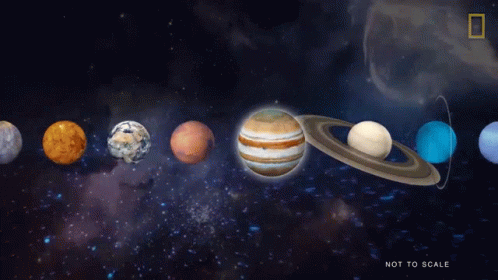 Jupiter Size Comparison To Earth GIF