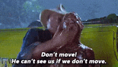 Jurassic Park Don't Move Crackhead GIF