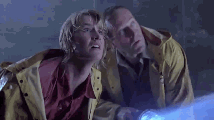Jurassic Park Ellie And Muldoon GIF