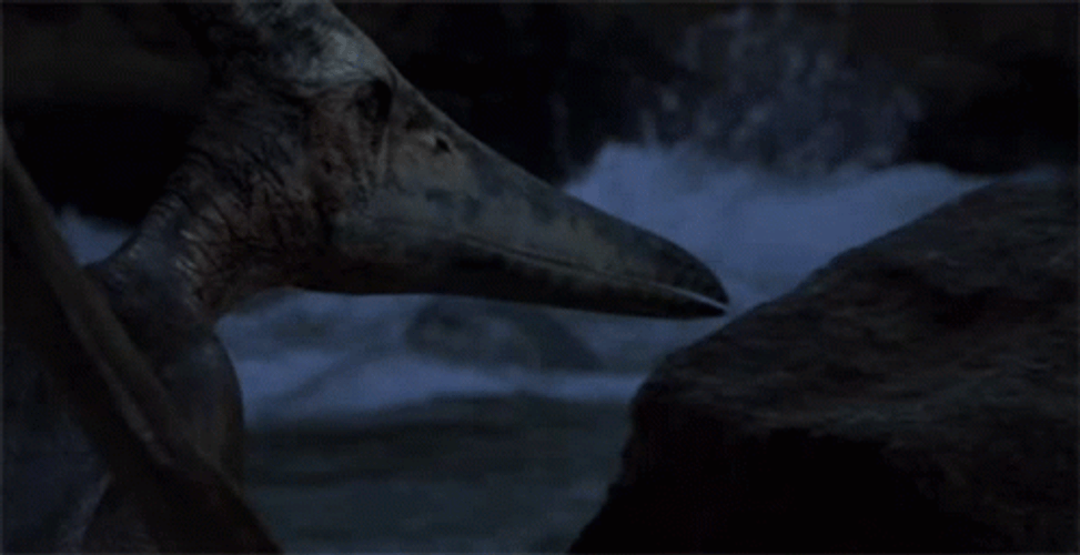 Jurassic Park Pteranodon Glance GIF