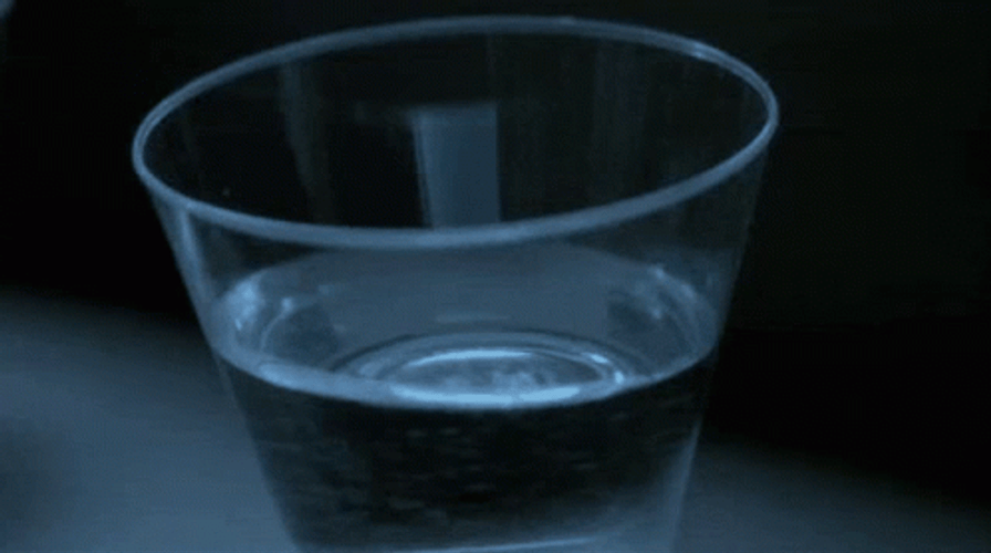 Jurassic Park Vibrating Water Cup GIF