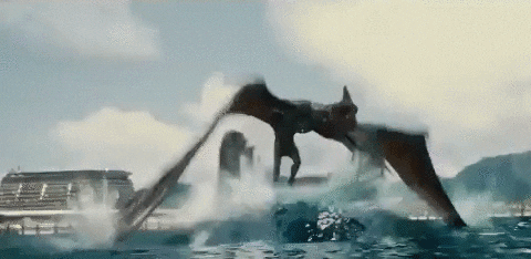Jurassic World Lagoon Mosasaurus GIF