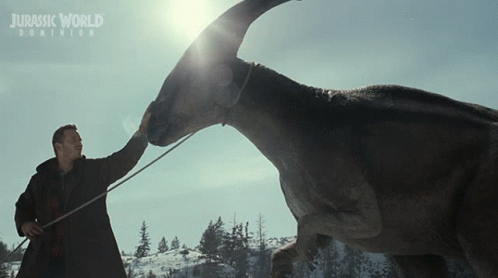 Jurassic World Tamed Dinosaur GIF