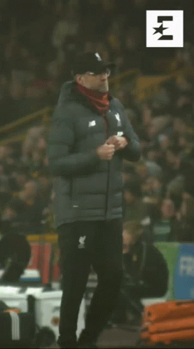 Jurgen Klopp Funny Celebration GIF