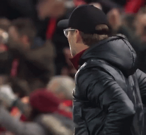 Jurgen Klopp Run Of Excitement GIF