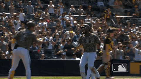 Jurickson Profar Special Handshake Padres GIF