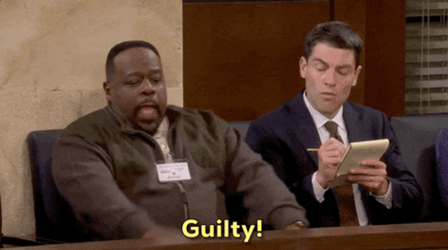 Jury Duty Max Greenfield Guilty New Girl GIF