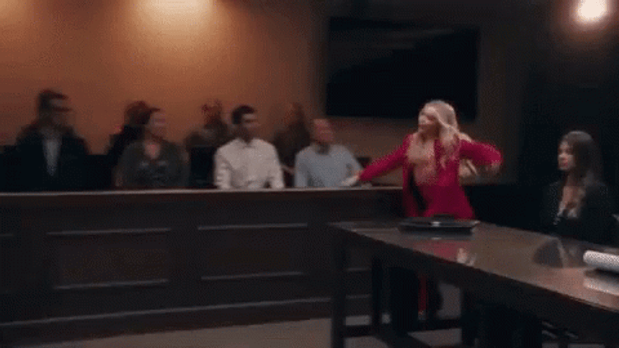 Jury Duty Sabrina Carpenter Courtroom GIF
