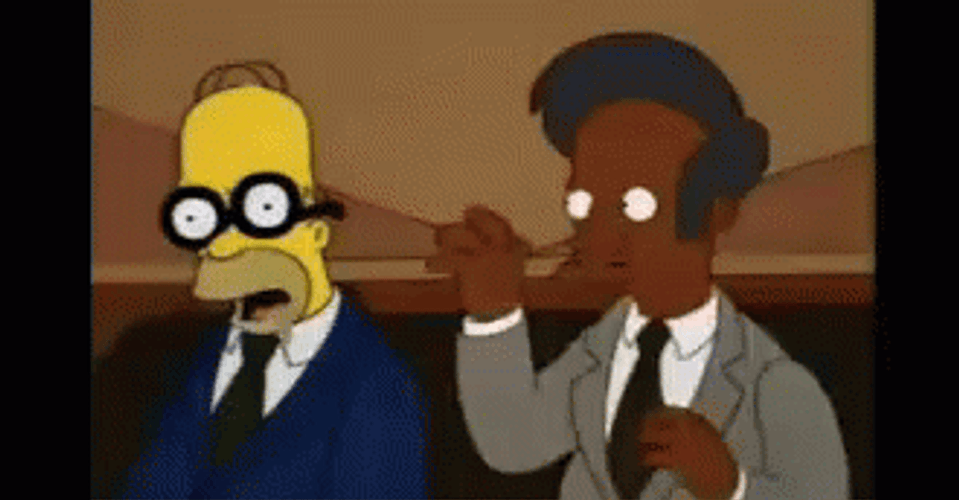 Jury Duty Sleeping Homer Simpson GIF
