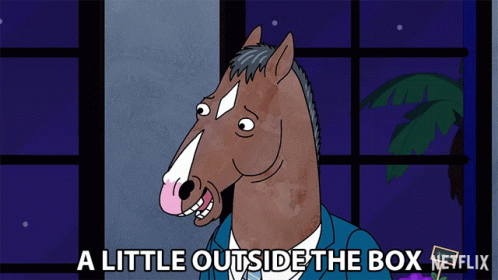 Just A Bit Little Outside The Box GIF