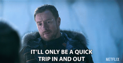 Just A Bit Outside Trip In And Out GIF