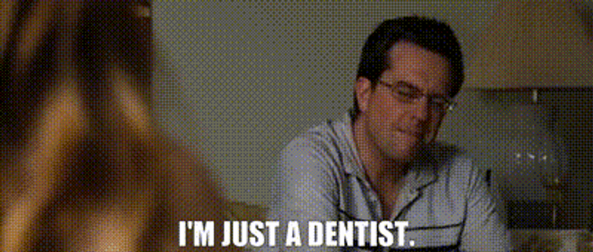 evil dentist gif