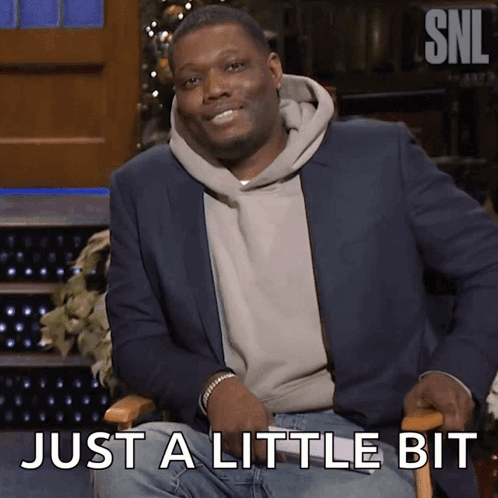 Just A Little Bit Michael Che Outside GIF