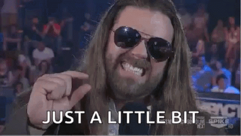 Just A Little Finger Pinch GIF