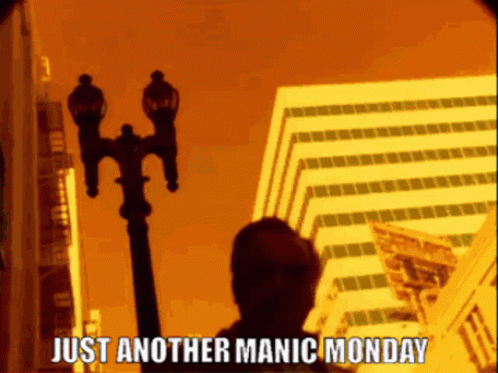 Just Another Manic Monday Meme GIF