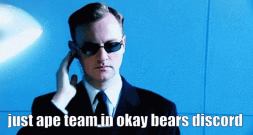 Just Ape Secret Service GIF