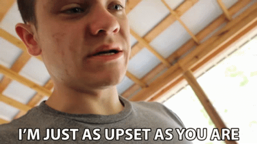Just As Upset As You Are GIF