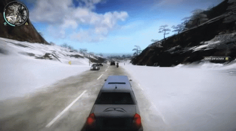Just Cause 2 Open World Being Chased GIF