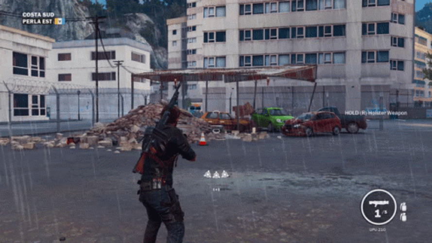 Just Cause 2 Shooting Explosion GIF