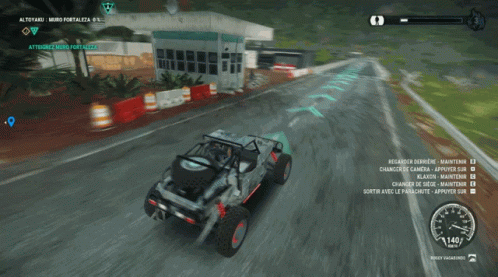 Just Cause 4 Crashing Cars GIF