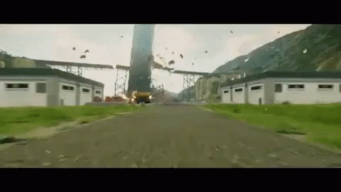 Just Cause 4 Exploding Bridge GIF