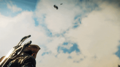 Just Cause 4 Falling Car GIF