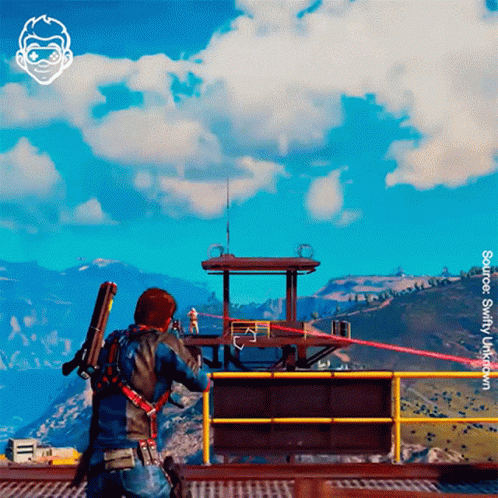Just Cause 4 Kicking Enemy GIF