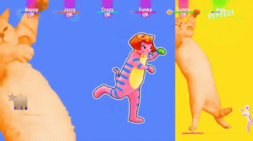 Just Dance Cat GIF