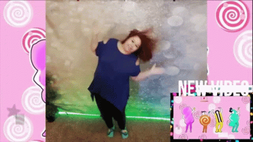 Just Dance Hair Flip Woman GIF